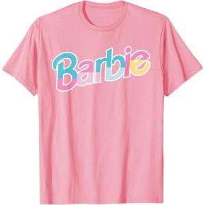 imageBarbie  Logo Dreamhouse Colors TShirtPink