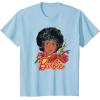 imageBarbie  1980s Black Barbie TShirtBaby Blue