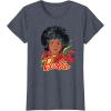 imageBarbie  1980s Black Barbie TShirtHeather Blue