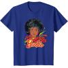 imageBarbie  1980s Black Barbie TShirtRoyal Blue