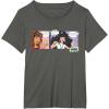 imageBarbie  Comic Panels TShirtAsphalt Grey