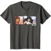 imageBarbie  Comic Panels TShirtAsphalt Grey