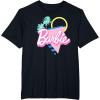 imageBarbie 90s Retro Logo  Bright Pink TShirtBlack