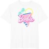 imageBarbie 90s Retro Logo  Bright Pink TShirtWhite