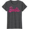 imageBarbie Classic Logo TShirtDark Heather Grey