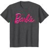 imageBarbie Classic Logo TShirtDark Heather Grey