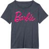 imageBarbie Classic Logo TShirtHeather Blue