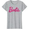 imageBarbie Classic Logo TShirtHeather Grey