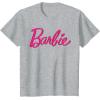 imageBarbie Classic Logo TShirtHeather Grey