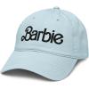 imageBarbie Black Logo Adjustable Baseball HatBaby Blue