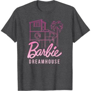 imageBarbie  Barbie Dreamhouse TShirtDark Heather Grey