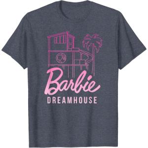 imageBarbie  Barbie Dreamhouse TShirtHeather Blue