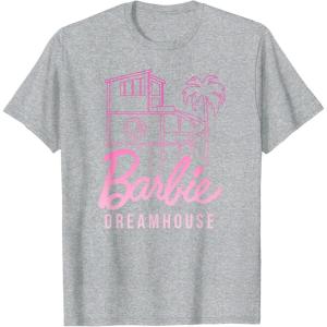 imageBarbie  Barbie Dreamhouse TShirtHeather Grey