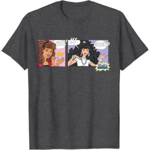 imageBarbie  Comic Panels TShirtDark Heather Grey