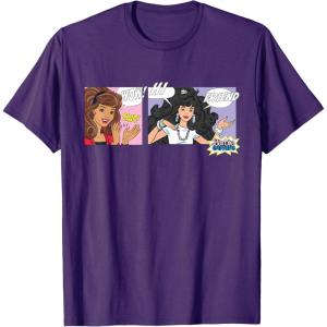 imageBarbie  Comic Panels TShirtPurple