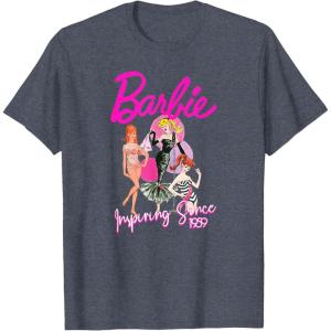 imageBarbie  Inspiring Since 1959 TShirtHeather Blue