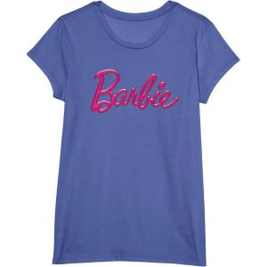 imageBarbie Classic Logo TShirtBright Blue Heather