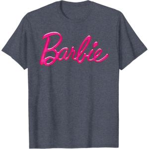 imageBarbie Classic Logo TShirtHeather Blue