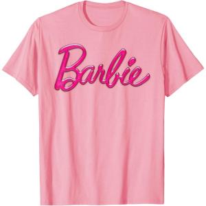 imageBarbie Classic Logo TShirtPink