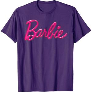 imageBarbie Classic Logo TShirtPurple