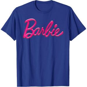 imageBarbie Classic Logo TShirtRoyal Blue