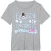 imageBarbie  Born to Sparkle TShirtHeather Grey