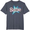 imageBarbie  Pink Logo Star TShirtHeather Blue