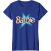 imageBarbie  Pink Logo Star TShirtRoyal Blue