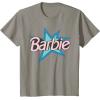 imageBarbie  Pink Logo Star TShirtSlate Grey