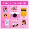 imageBarbie x Kodak Printomatic FullColor Instant Print Digital Camera  5MP Portable Barbie Camera Prints Colorful 2x3 StickyBack Photos  Signature StyleSignature Style