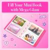 imageKodak x Barbie 64Photo Mini Photo Album with Transparent Window Cover for Barbie Instant 2x3 ZINK Zero Ink Photo Paper