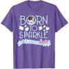 imageBarbie  Born to Sparkle TShirtPurple Heather