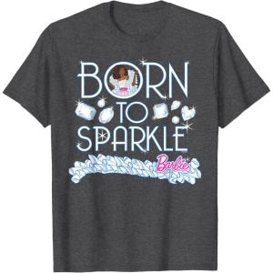 imageBarbie  Born to Sparkle TShirtDark Heather Grey