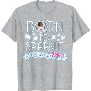 imageBarbie  Born to Sparkle TShirtHeather Grey