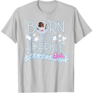 imageBarbie  Born to Sparkle TShirtSilver Grey