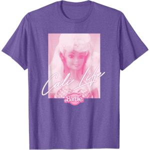 imageBarbie  Pink Cali Life TShirtPurple Heather