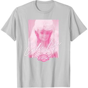 imageBarbie  Pink Cali Life TShirtSilver Grey