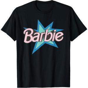 imageBarbie  Pink Logo Star TShirtBlack