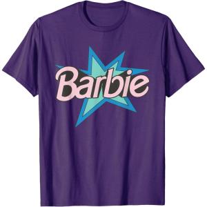 imageBarbie  Pink Logo Star TShirtPurple