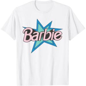 imageBarbie  Pink Logo Star TShirtWhite