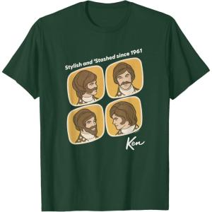 imageKen  Stylish and Stashed Since 1961 TShirtDark Green