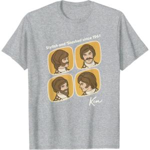 imageKen  Stylish and Stashed Since 1961 TShirtHeather Grey