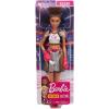 imageBarbie Boxer Brunette Doll with Boxing Outfit Featuring Short Top Graphic Metallic Boxing Shorts and Pink Boxing Gloves for Ages 3 and UpMulti