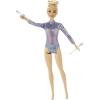 imageBarbie Careers Fashion Doll ampamp Accessories Rhythmic Gymnast with Blonde Hair ampamp Brown Eyes Wearing Shimmery Leotard with Baton ampamp Ribbon