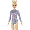 imageBarbie Careers Fashion Doll ampamp Accessories Rhythmic Gymnast with Blonde Hair ampamp Brown Eyes Wearing Shimmery Leotard with Baton ampamp Ribbon