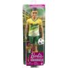 imageBarbie Careers Ken Fashion Doll ampamp Accessory Soccer Player with Cropped Hair 10 Uniform Tall Socks Cleats ampamp BallMulticolor