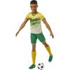 imageBarbie Careers Ken Fashion Doll ampamp Accessory Soccer Player with Cropped Hair 10 Uniform Tall Socks Cleats ampamp BallMulticolor