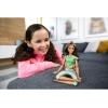 imageBarbie Made to Move Doll with 22 Flexible Joints ampamp Long Wavy Brunette Hair Wearing Athleisurewear for Kids 3 to 7 Years Old  GreenGreen