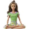 imageBarbie Made to Move Doll with 22 Flexible Joints ampamp Long Wavy Brunette Hair Wearing Athleisurewear for Kids 3 to 7 Years Old  GreenGreen