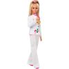 imageBarbie Olympic Games Tokyo 2020 Karate Doll with Karate Uniform Tokyo 2020 Jacket Medal Helmet Sparring Gloves and Sandals for Ages 3 and Up